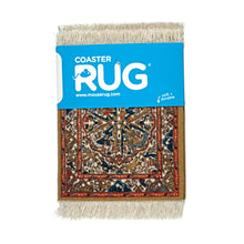 Load image into Gallery viewer, Dusty Gold Ancient Oriental CoasterRug Set
