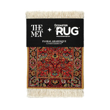 Load image into Gallery viewer, Floral Arabesque CoasterRug Set