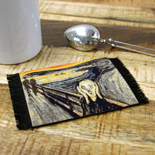 Load image into Gallery viewer, The Scream by Edvard Munch CoasterRug Set
