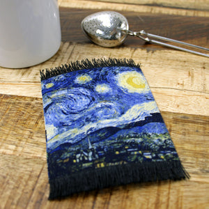 The Starry Night by Vincent van Gogh CoasterRug Set