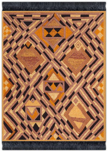 Kuba Cloth Mouse Rug